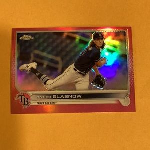 Tyler Glasnow - 2022 Topps Chrome #152 Pink Foil